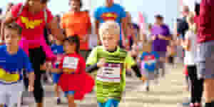 One of the junior events of the Run Bournemouth Festival for ages 6-8 along a beautiful coastal route with the fun of running along Bournemouth Pier!