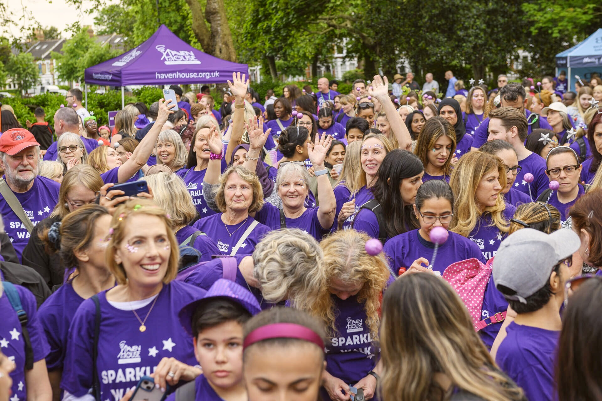 Decked out in glitter face paint and accessories, you'll conquer the 10km or 15km route to support seriously ill children.