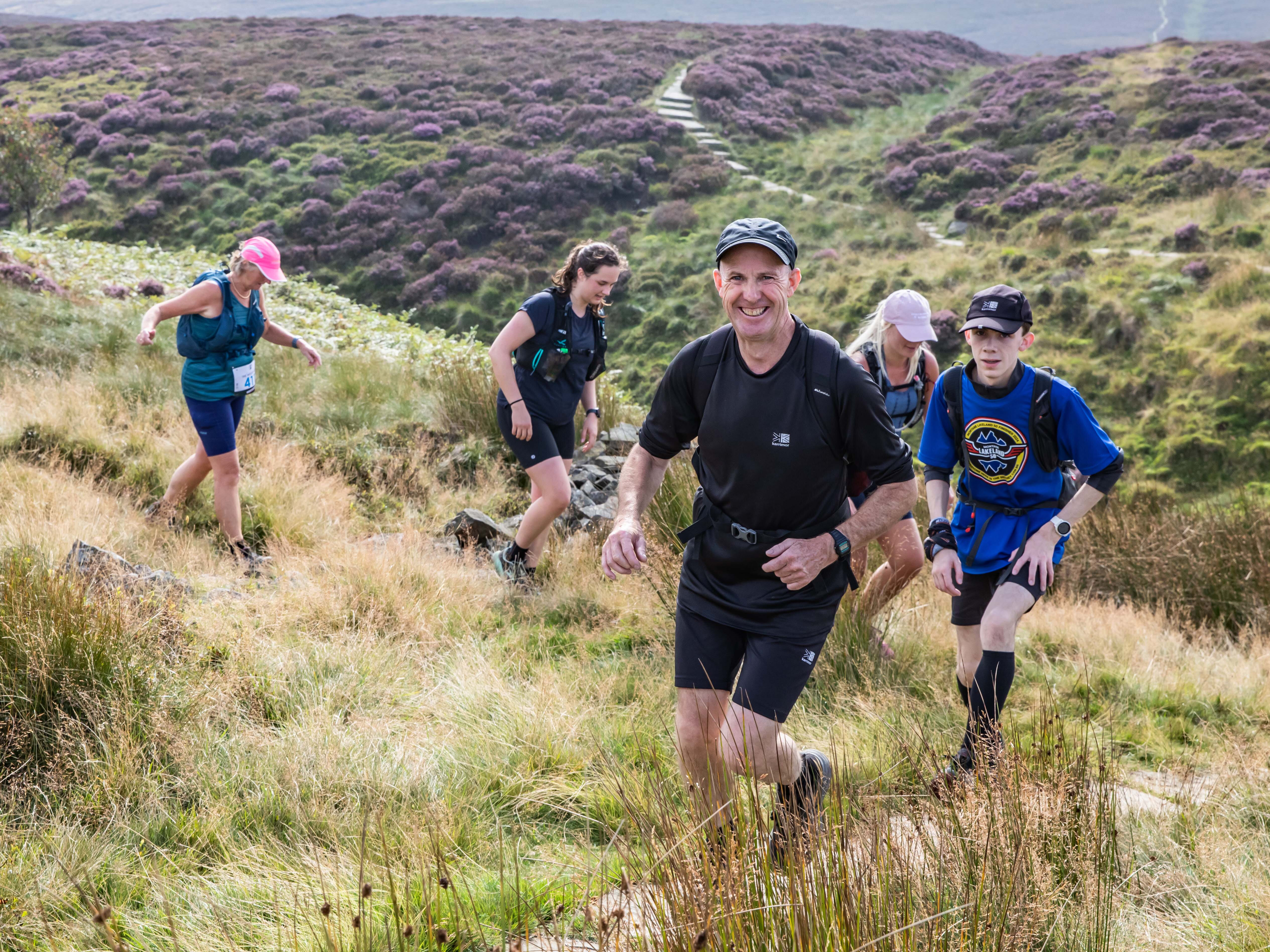 A scenic 10km trail challenge through rugged Yorkshire landscapes, perfect for first-time trail runners or anyone seeking a rewarding run with purpose, community spirit and inspiring views.