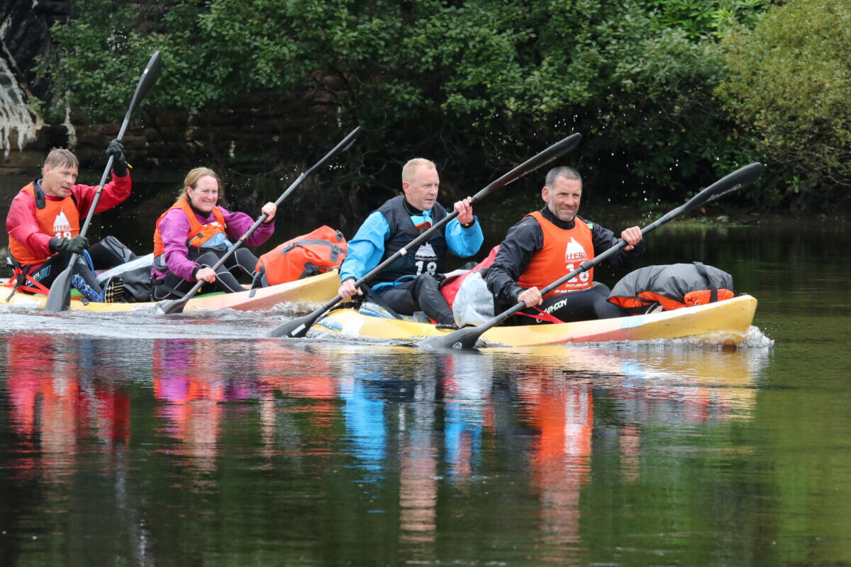 kayaking