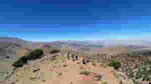 the team checking out the views towards the sahara desert on day4 kandoo 3742