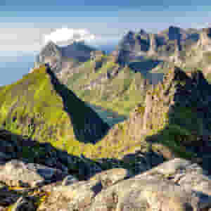 peaks of the lofoten islands 767
