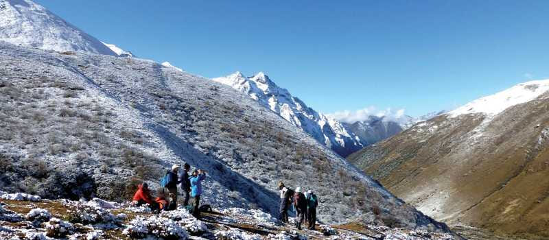snowman trek in bhutan 1595