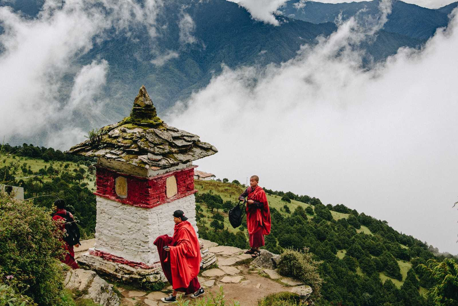 young monks in bhutan 825