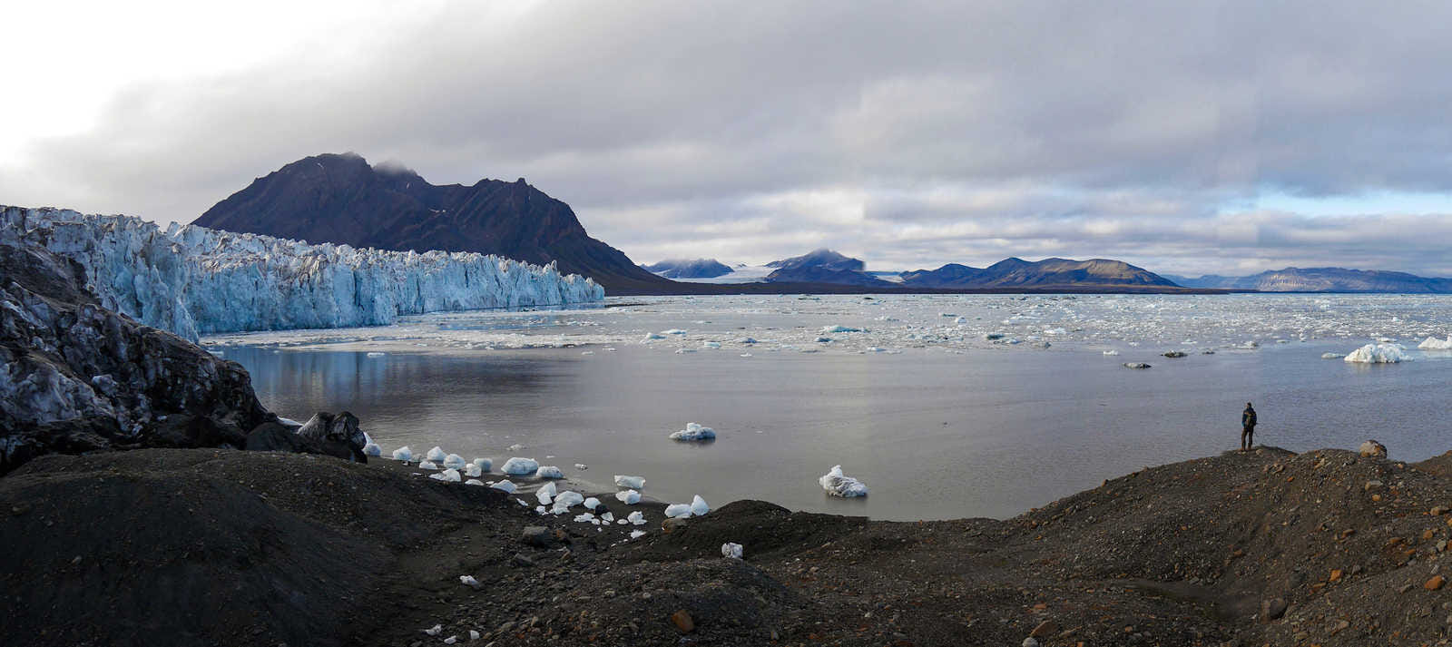 contemplation in wallengerbreen svalbard 440