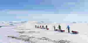 raid on skis in spitsbergen 422