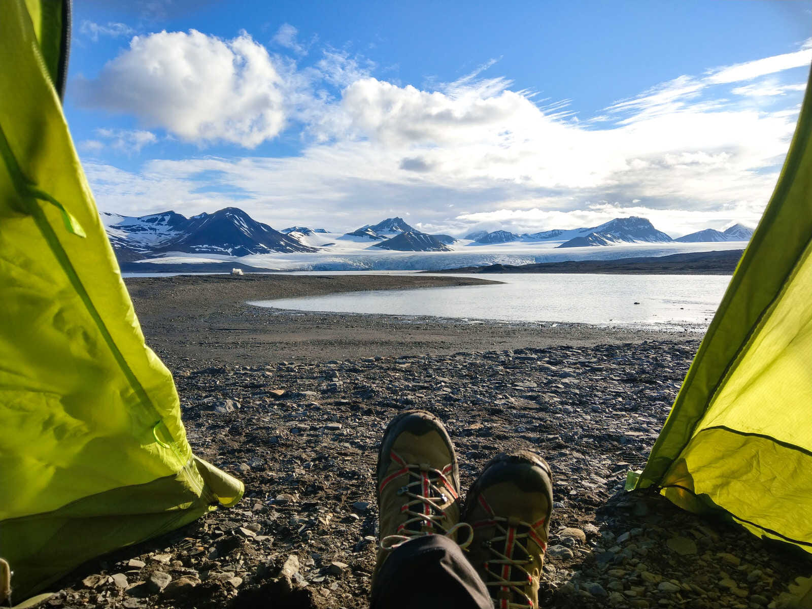 Hike and camp in remote areas