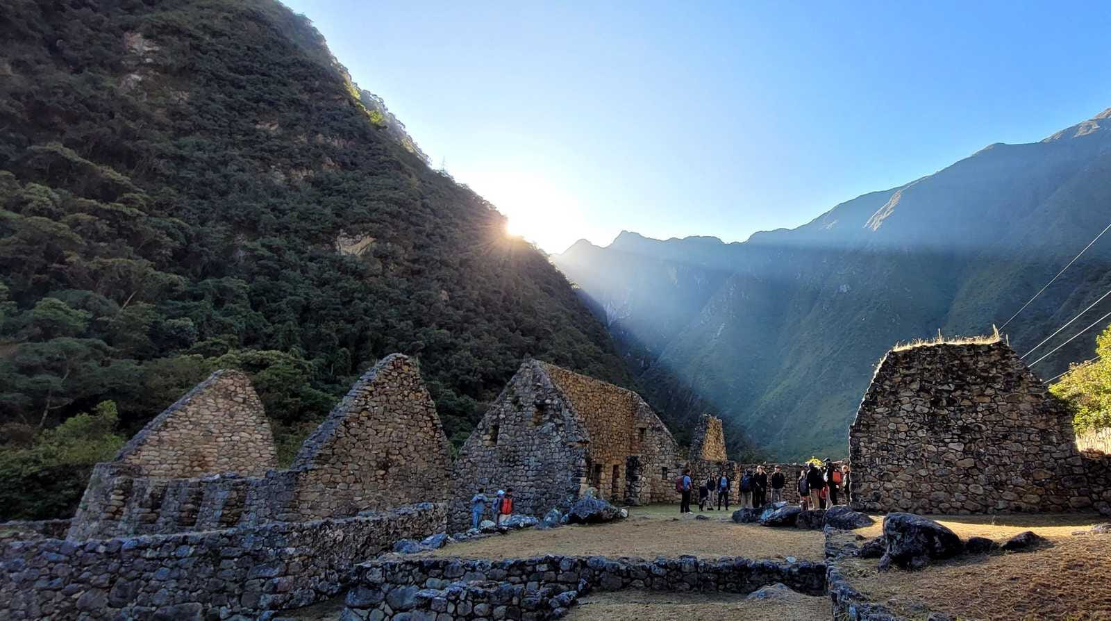 sun casts shadows over incan ruins quispe jose 3818