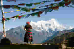 local in langtang valley 396