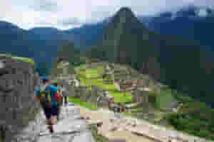Walk along the hallowed ground of the Inca Trail, taking a guided trek to the ruin of Chachabamba, through the cloud forests, passing jungle waterfalls en route to the lost city of Machu Picchu.