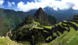 panoramic view of the machu picchu 35