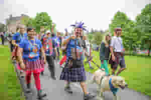 Get ready, Kiltwalkers! Experience the banter, fun, bagpipes, support and sheer emotion in Aberdeen this year over a challenging 18 mile route.