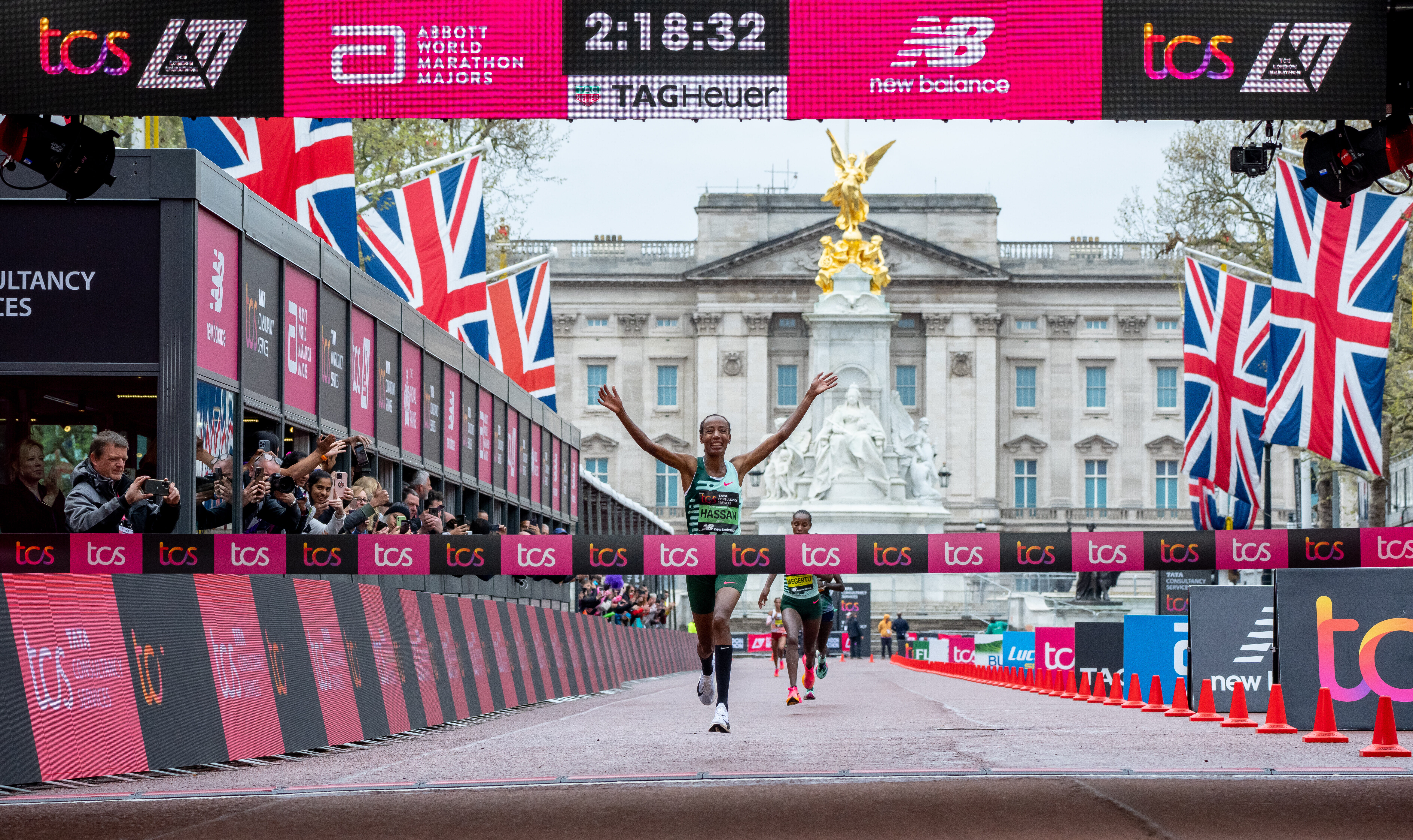 Sifan Hassan (NED) 2023. Image courtesy of TCS London Marathon