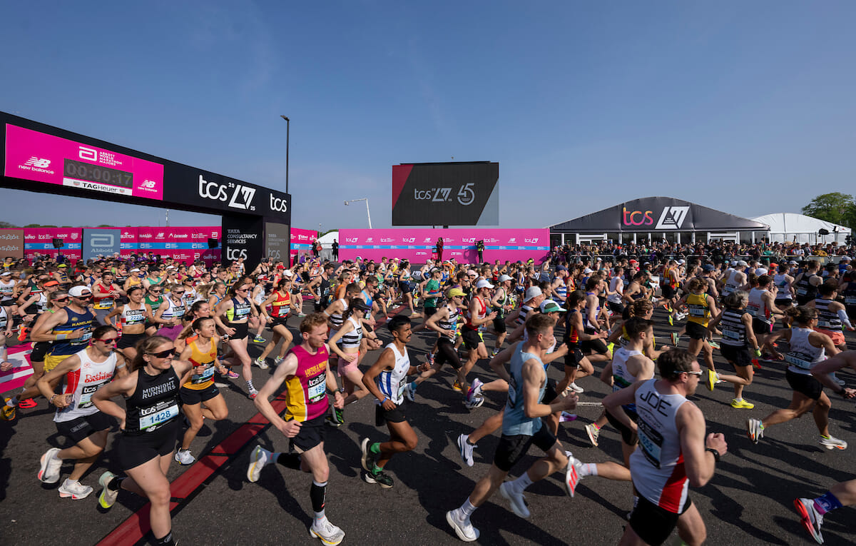 Image courtesy of TCS London Marathon