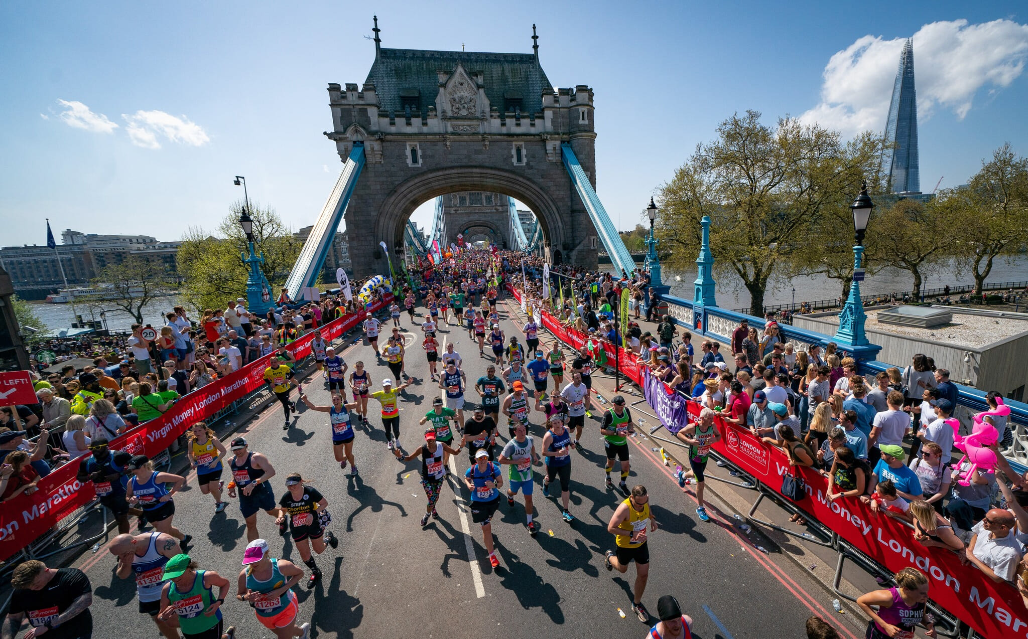 TCS London Marathon in April 2023