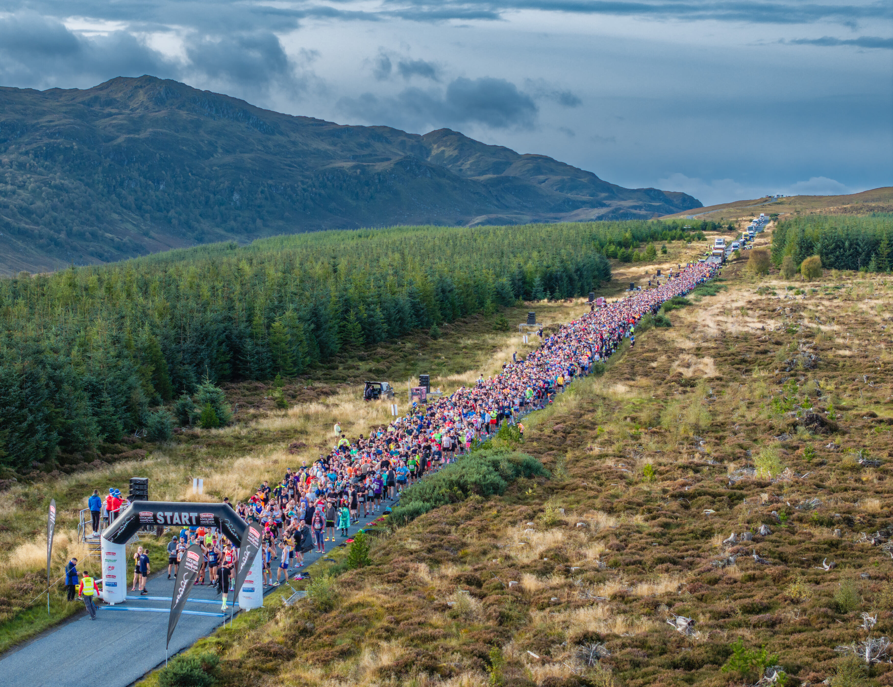 Loch Ness Marathon is a monster race - running alongside the shores of the most famous loch in the world, complete with shorter distances, family and corporate events over the festival weekend.