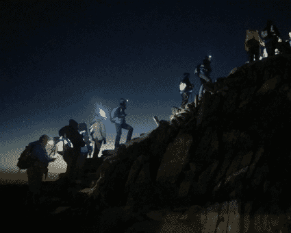 Defeat the Peak | Snowdon at Night