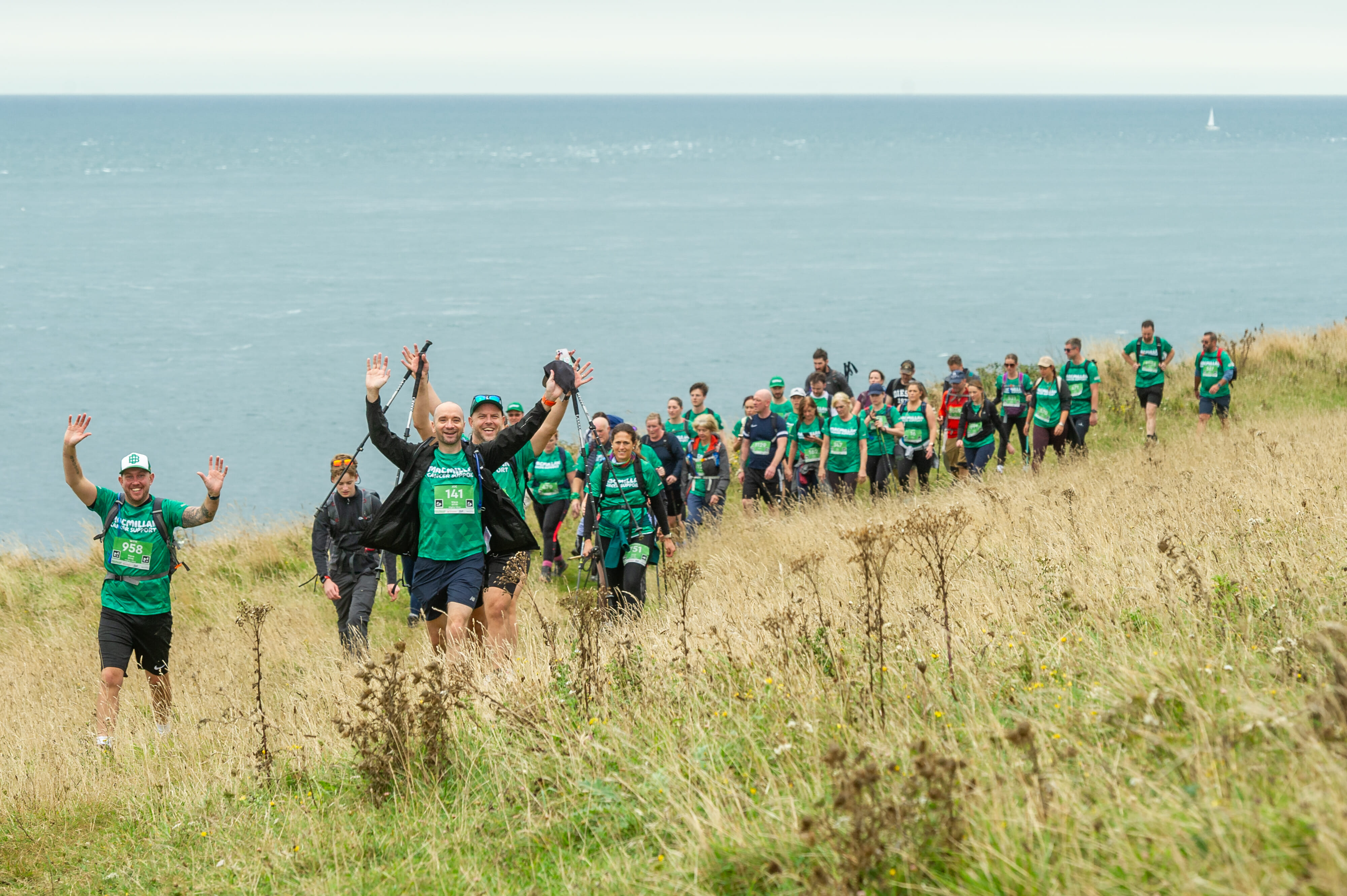Hike the Jurassic Coast’s dramatic trails, passing Corfe Castle and Old Harry Rocks, and enjoy Dorset’s breathtaking coastal views while supporting people living with cancer.