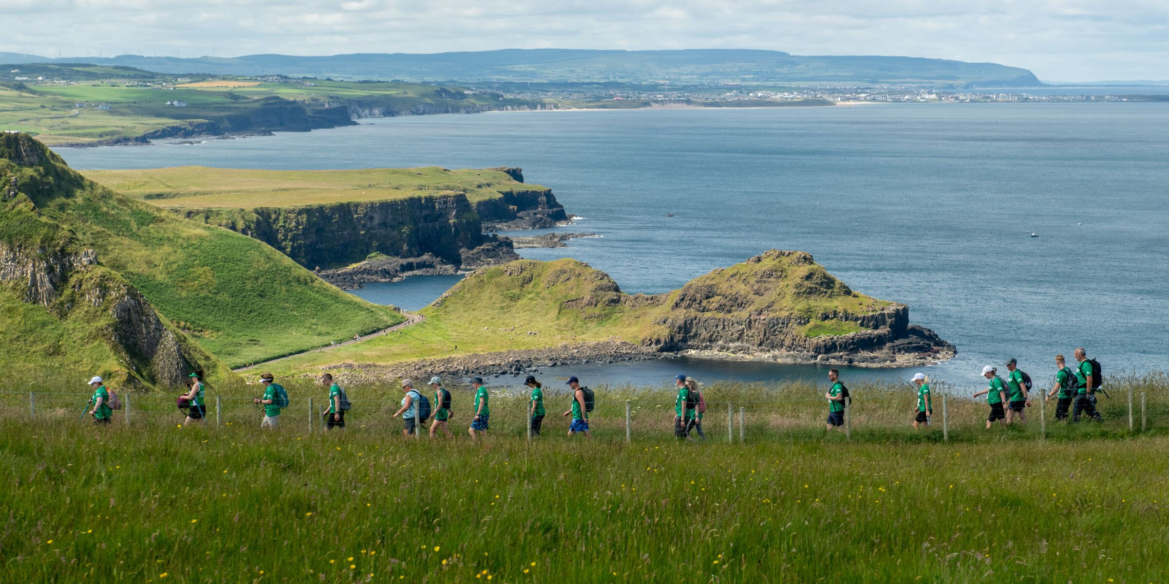 Take on a spectacular coastal challenge along Northern Ireland’s rugged cliffs, with views of the iconic Giant’s Causeway and its world-famous basalt columns, to support people living with cancer.