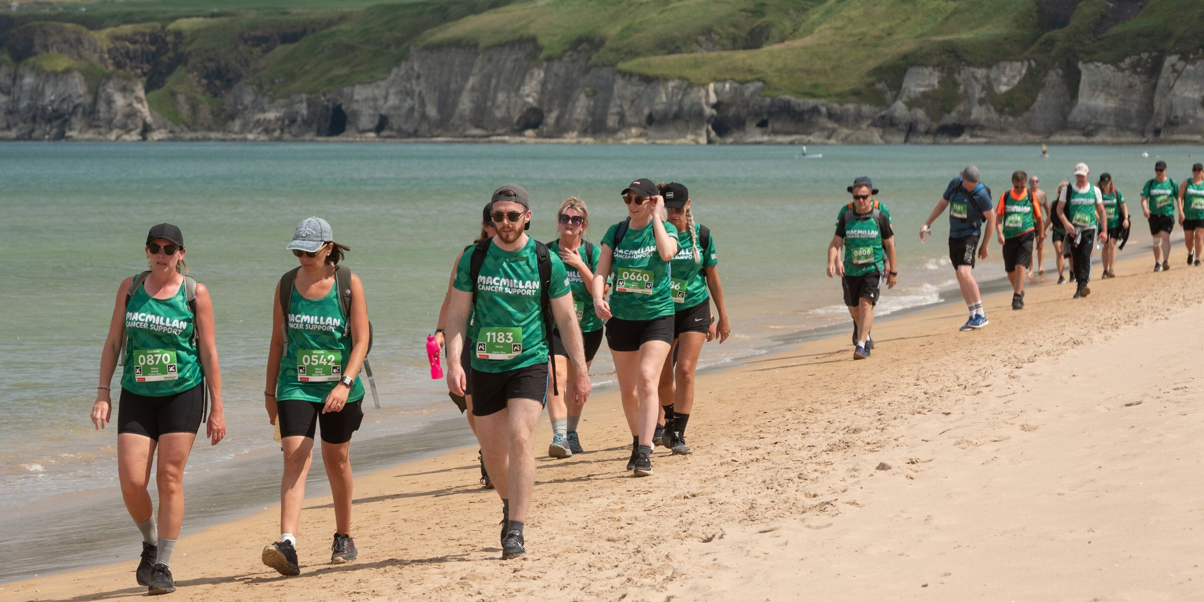 Take on a spectacular coastal marathon hike along Northern Ireland’s rugged cliffs, with views of the iconic Giant’s Causeway and its world-famous basalt columns, to support people living with cancer.