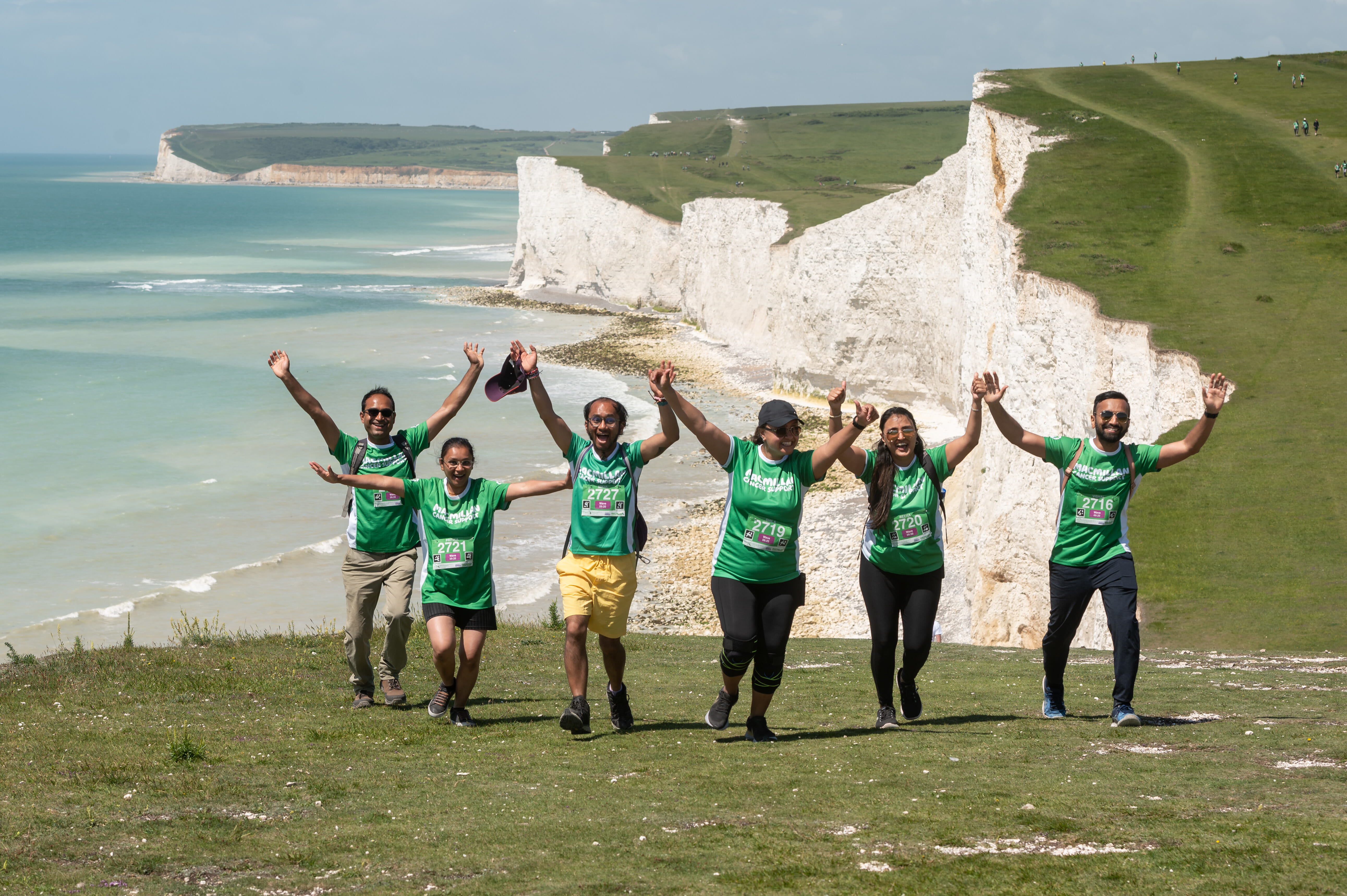 Starting in Brighton, hike the South Downs Way along dramatic cliffs and rolling countryside, passing the Seven Sisters and Beachy Head to support people living with cancer.