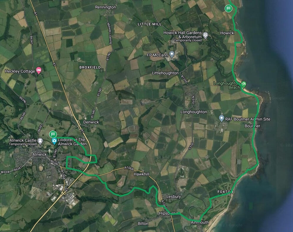 route map
