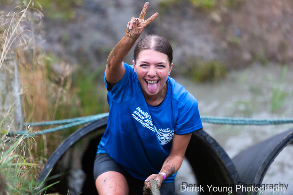 If you love mud and water but not monkey bars or big climbs, this one is for you. Fun elements include a massive ball pit, the famous MacTuff foam filled 'washing machine', a water slide and mud!
