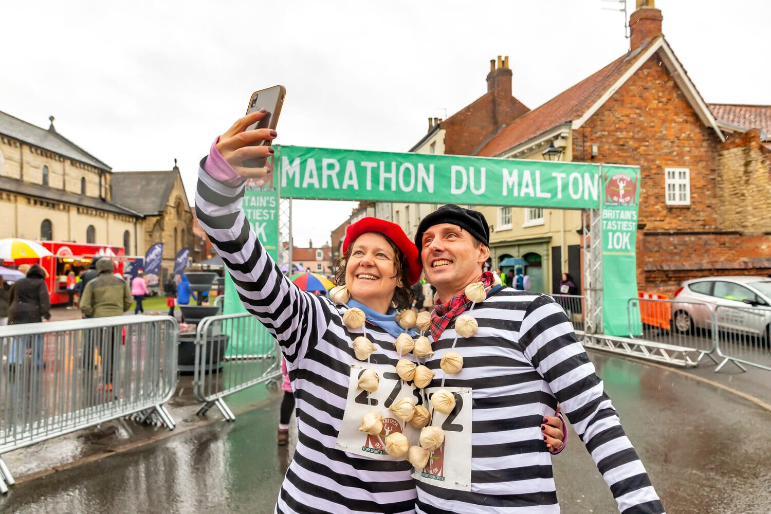 “Britain’s Tastiest 10K” Inspired by the Marathon Du Medoc in France's wine region, the event is a ‘Gourmet Wineathlon’ through an area of Yorkshire famous for its local produce and beautiful scenery.