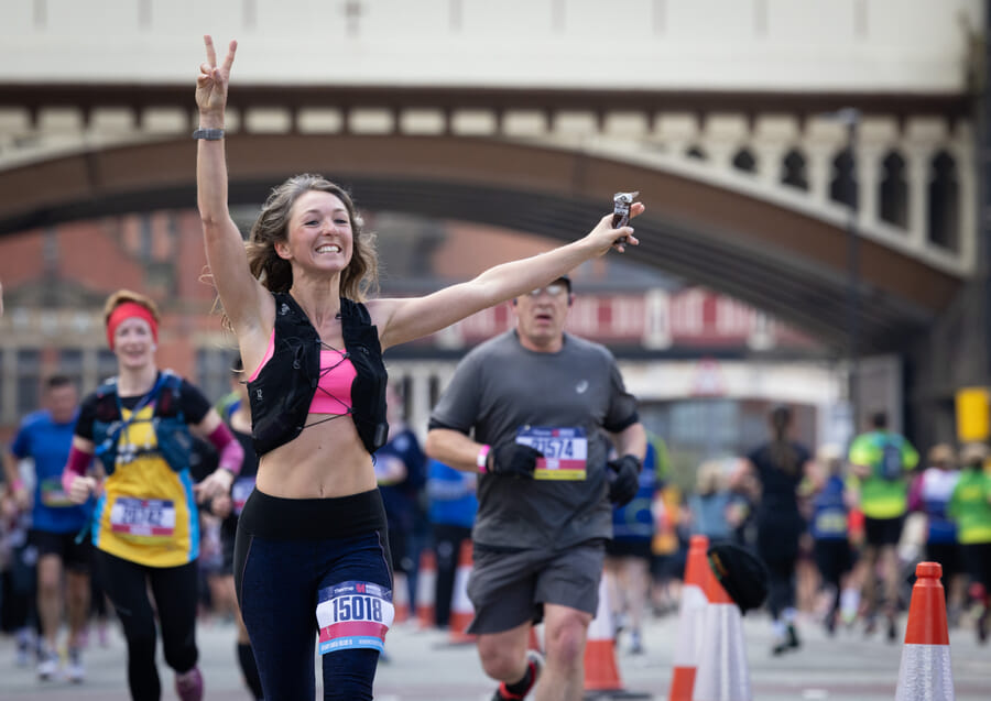 The Manchester Marathon has an incredible atmosphere