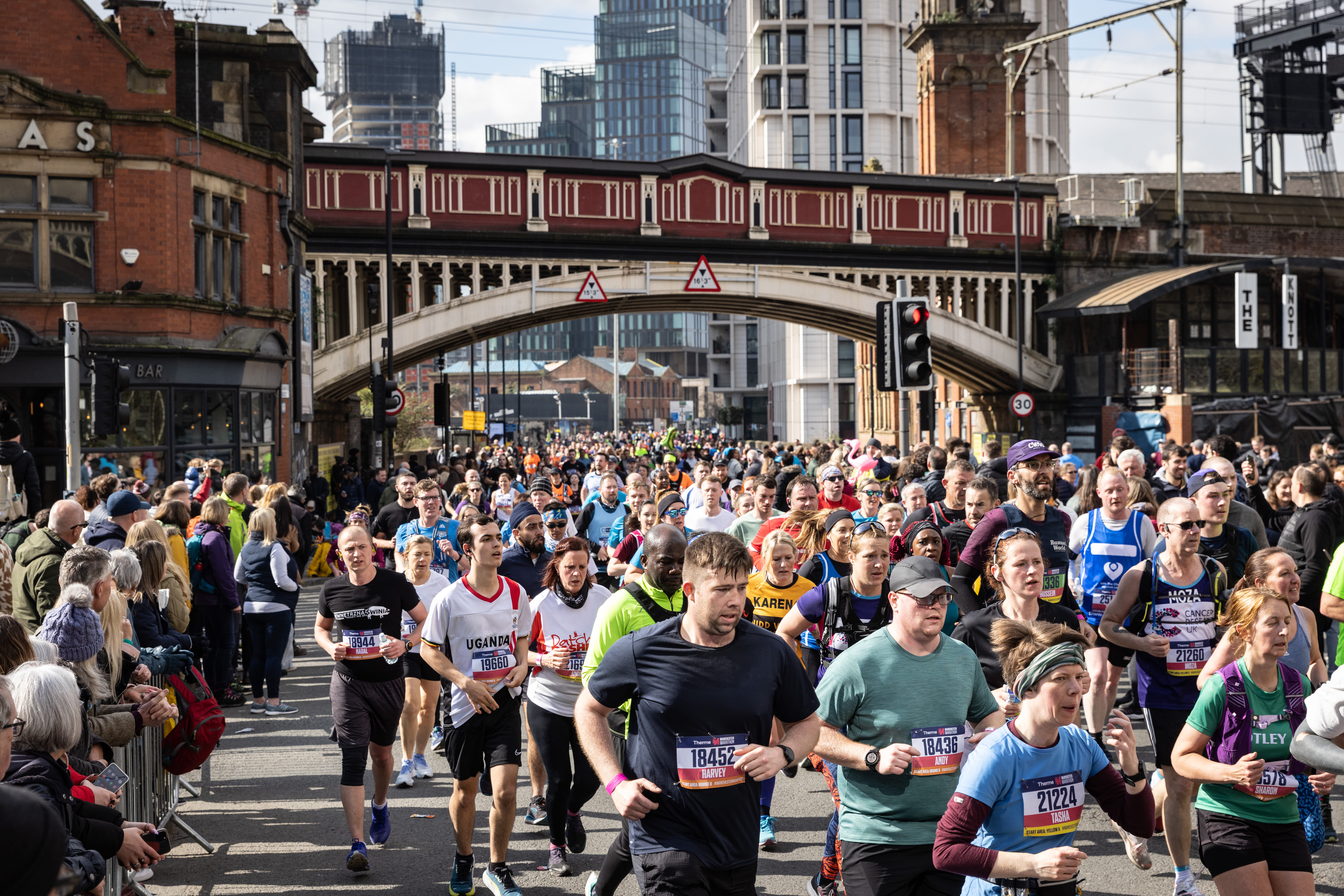 Run through the city centre in this marathon