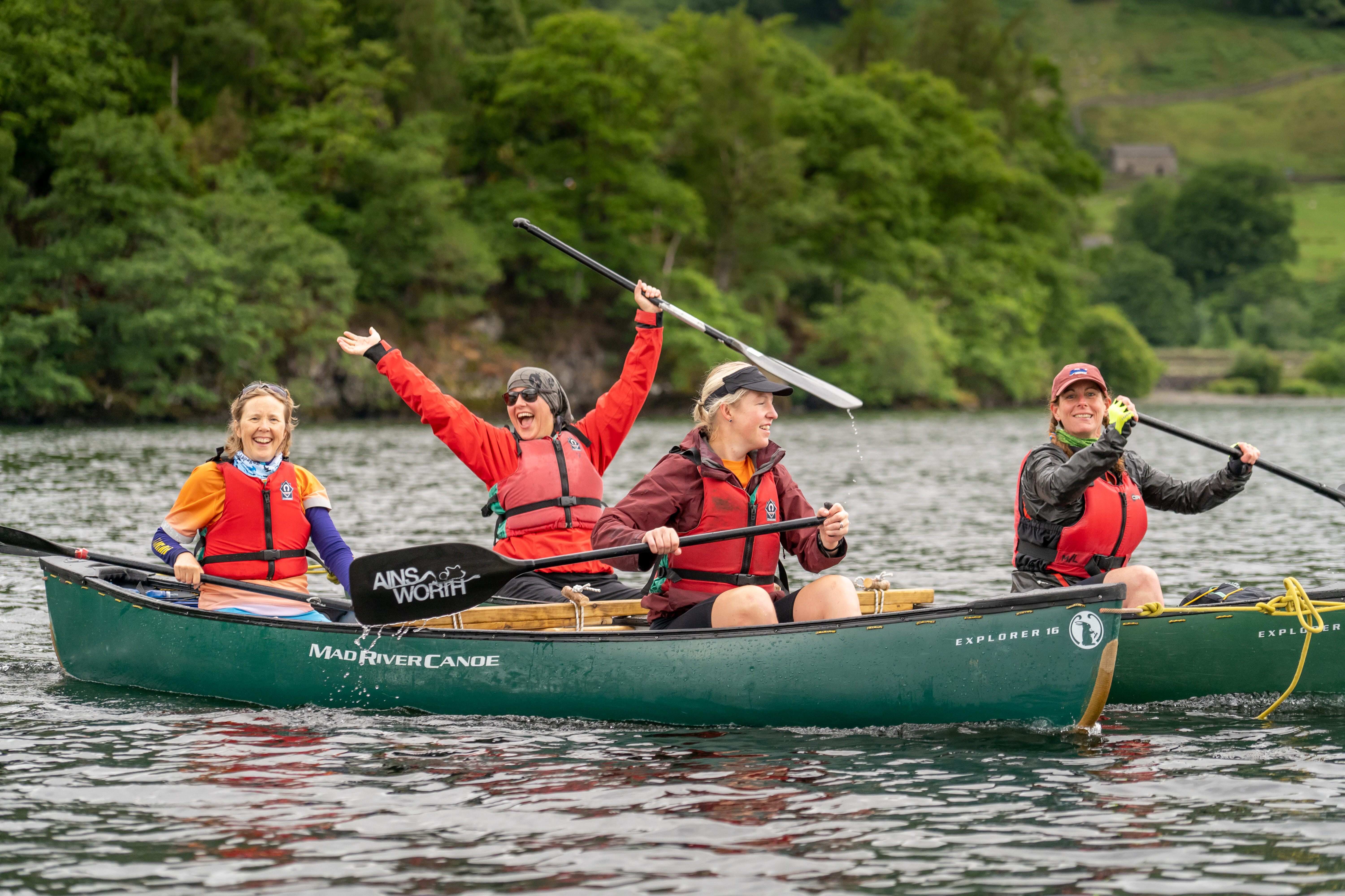 Pedal, paddle, peak!