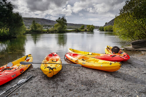 kayaks included