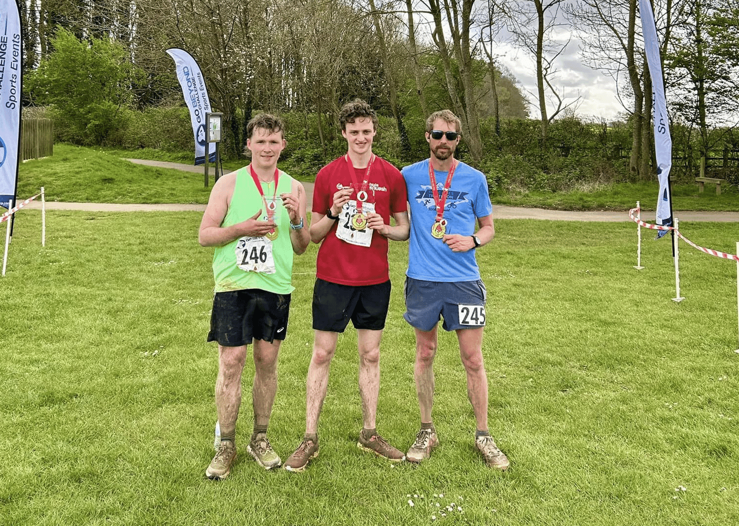 Rosebud Marathon Top Three 2024