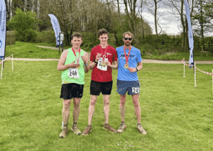 Rosebud Marathon Top Three 2024