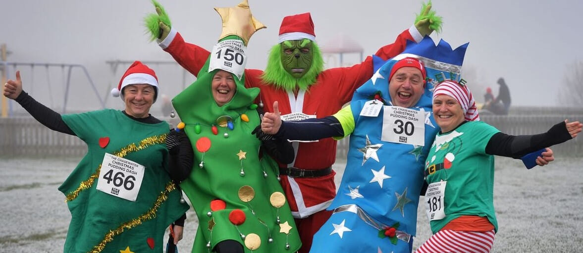 A Christmas cracker of a race - and you won't want to miss it! Grab those running shoes and your best festive game-face... it's the Chasewater Christmas Pudding Dash!