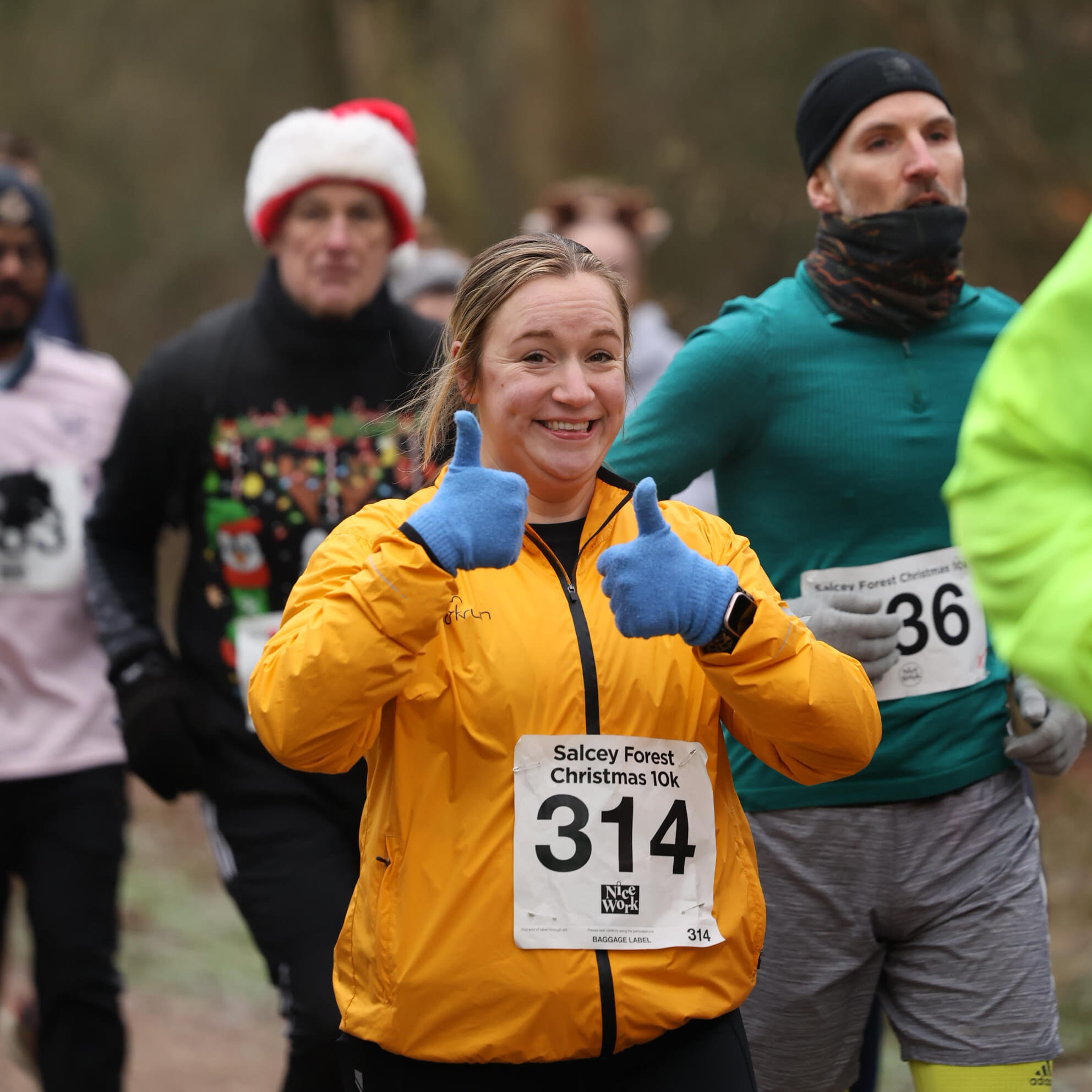 Watch out Dasher, Comet and Blitzen! It's time to fly around the beautiful Salcey Forest trails. Come for the seasonal atmosphere, the festive cheer and finish-line medals!