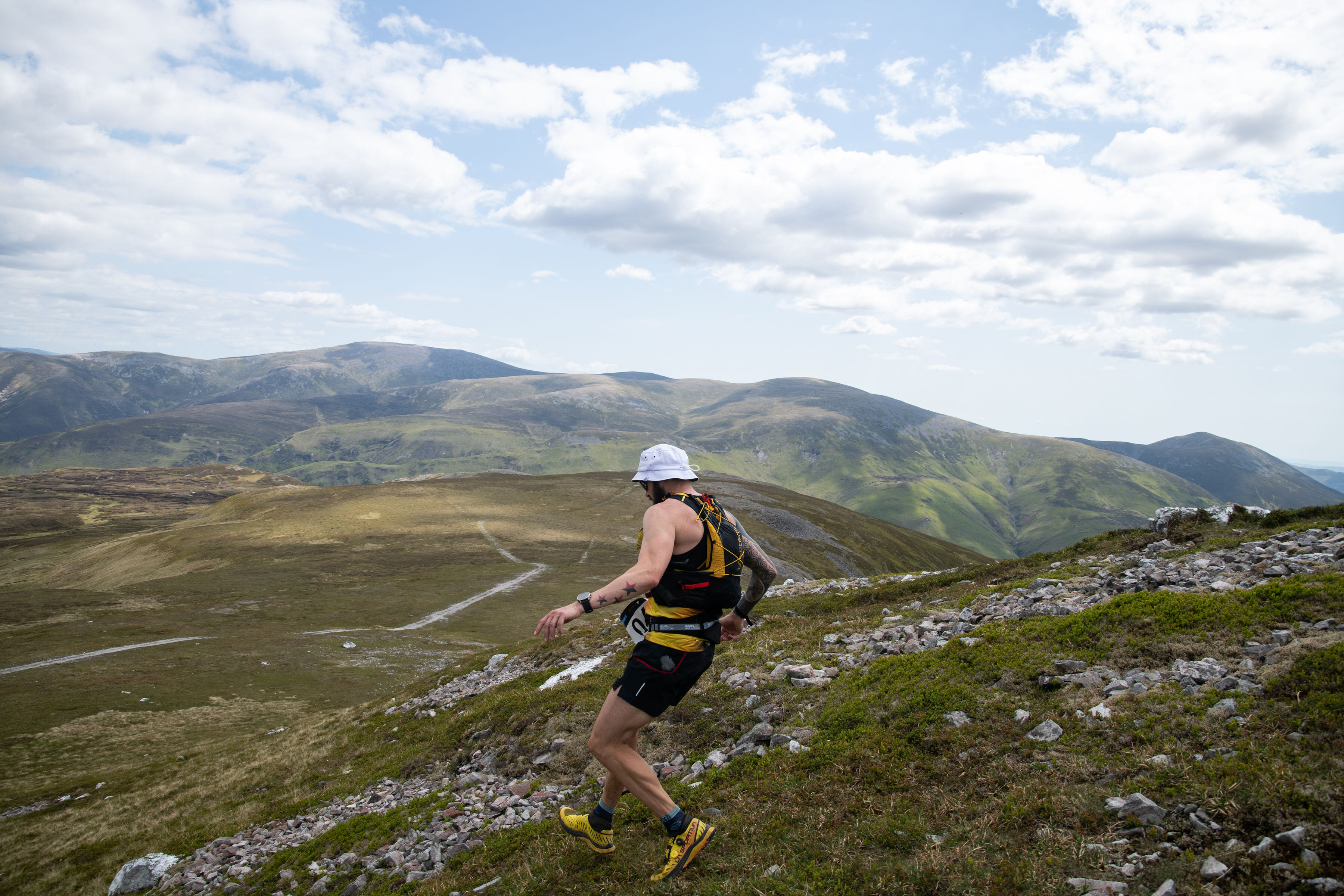 Looking to try higher altitude trail running? Reaching heights of over 1000m, runners will experience extensive views across the Cairngorm mountains and the remote beauty of the bothy.