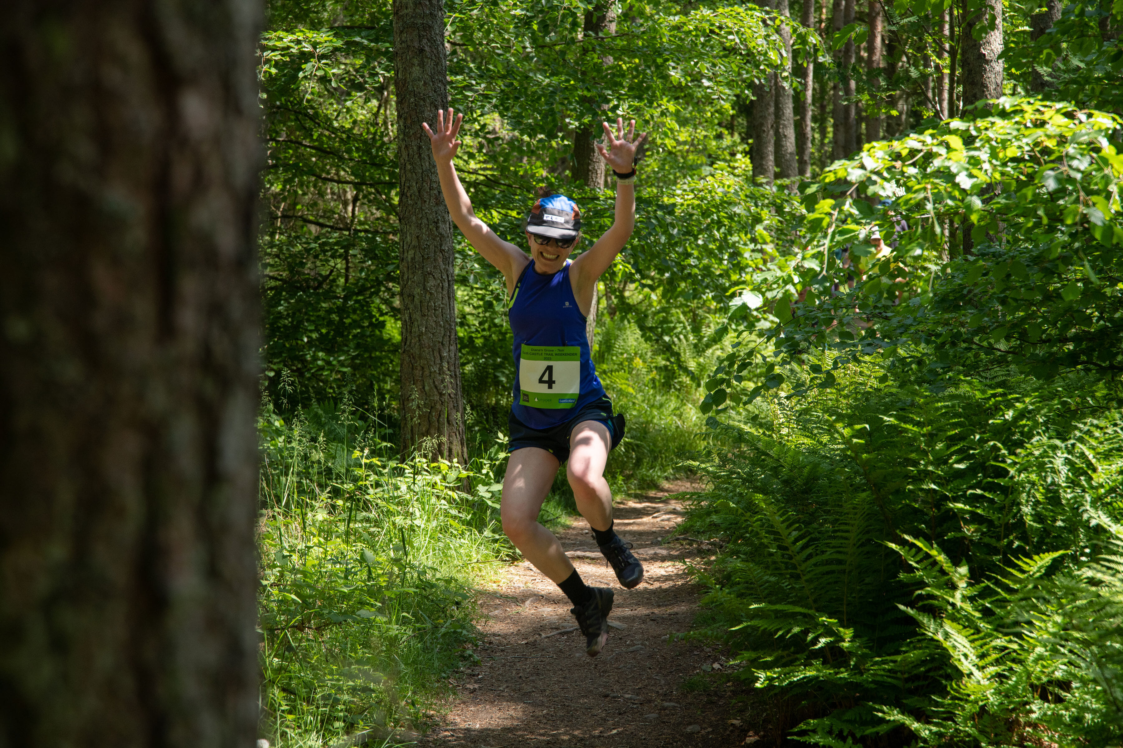 Follow magical forest trails through Dianas Grove and venture down the Buluain Woods before joining Glen Tilt via the Blairuachdair forest before returning back down the Glen and onto the finish.