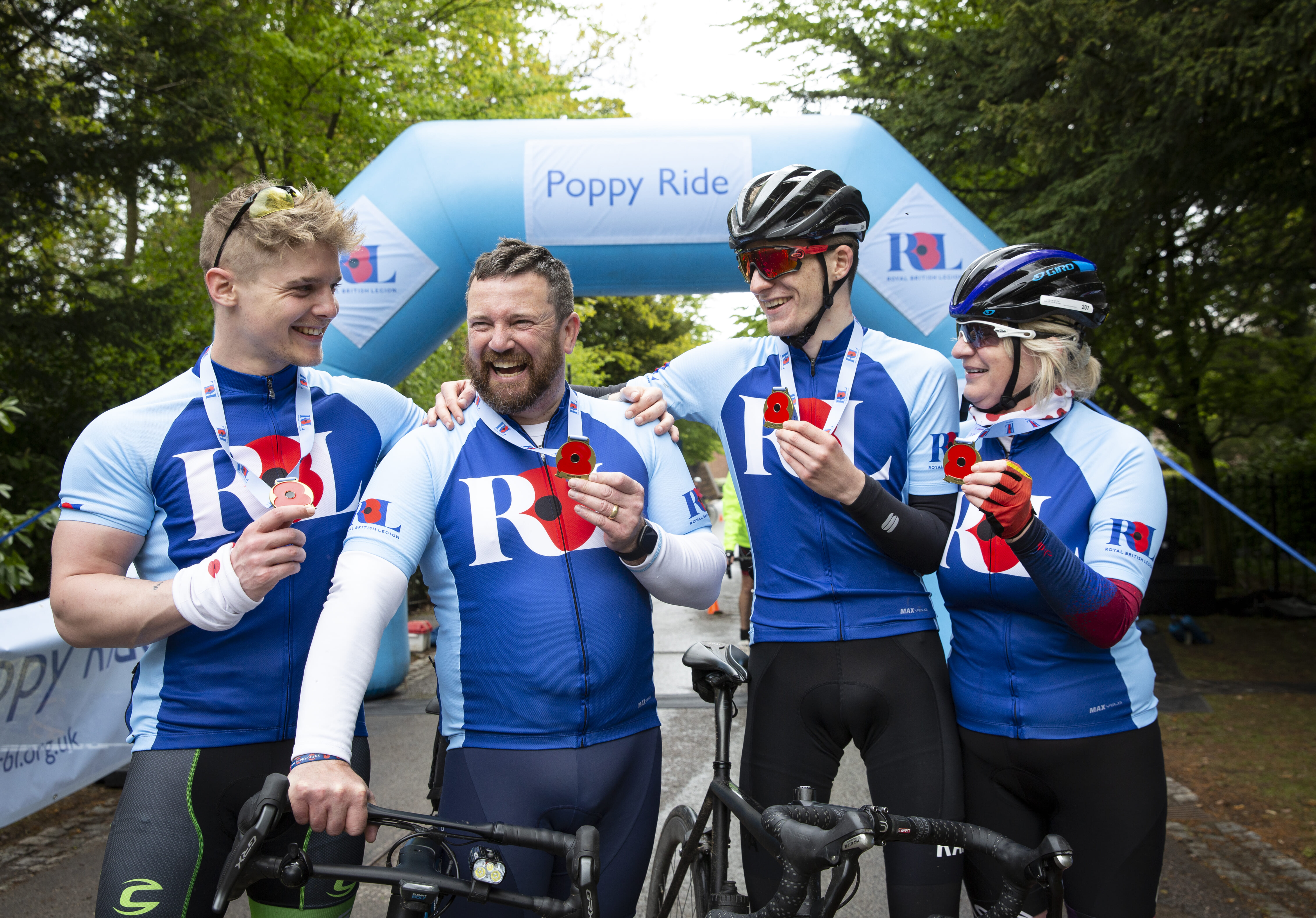 Cycling jersey for charity bike ride