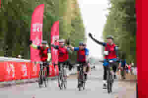 Cycle with The King's Trust from Buckingham Palace to Windsor Palace over a 90-mile route, followed by the iconic festival finish for your medal and to celebrate your huge achievement!