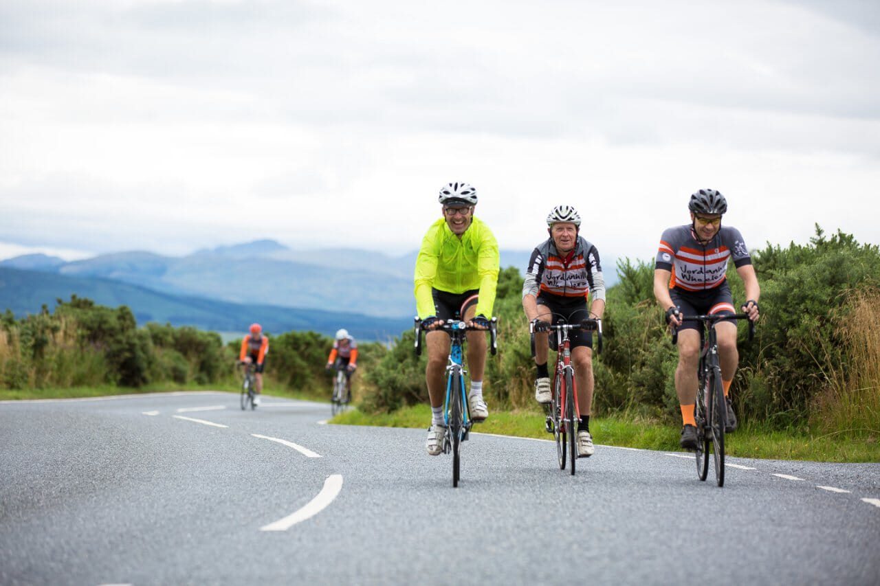 The intermediate route of Pedal Trossachs, expertly brought to you by Parkinson's UK, heading across Flanders Moss, past Lake of Menteith and up to the Carron Valley Reservoir.