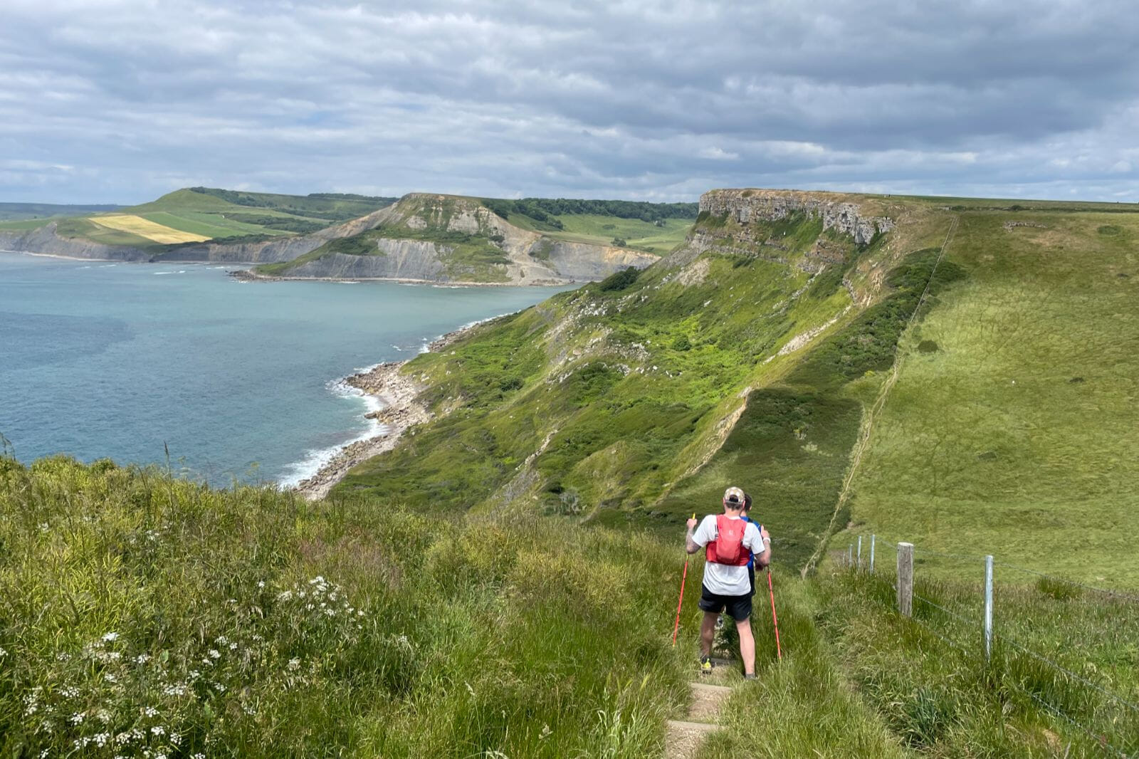 Starting and finishing by the beach of Studland Bay, this challenging and hilly 30 mile guided ultra run will take you on a wonderful tour of the Jurassic Coast and Isle of Purbeck.