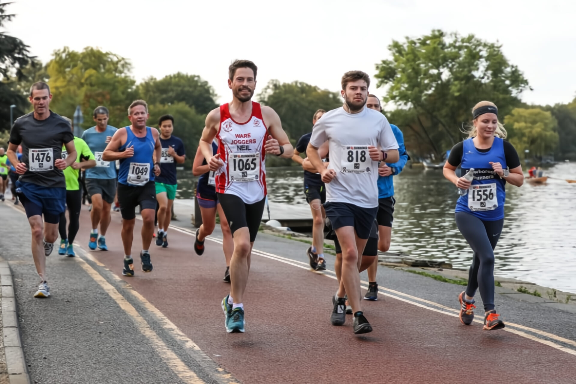 A scenic event since 1998 that includes the Thames towpath and Hampton Court Palace. It's a staple in the spring racing calendar, particularly popular among those training for spring marathons.