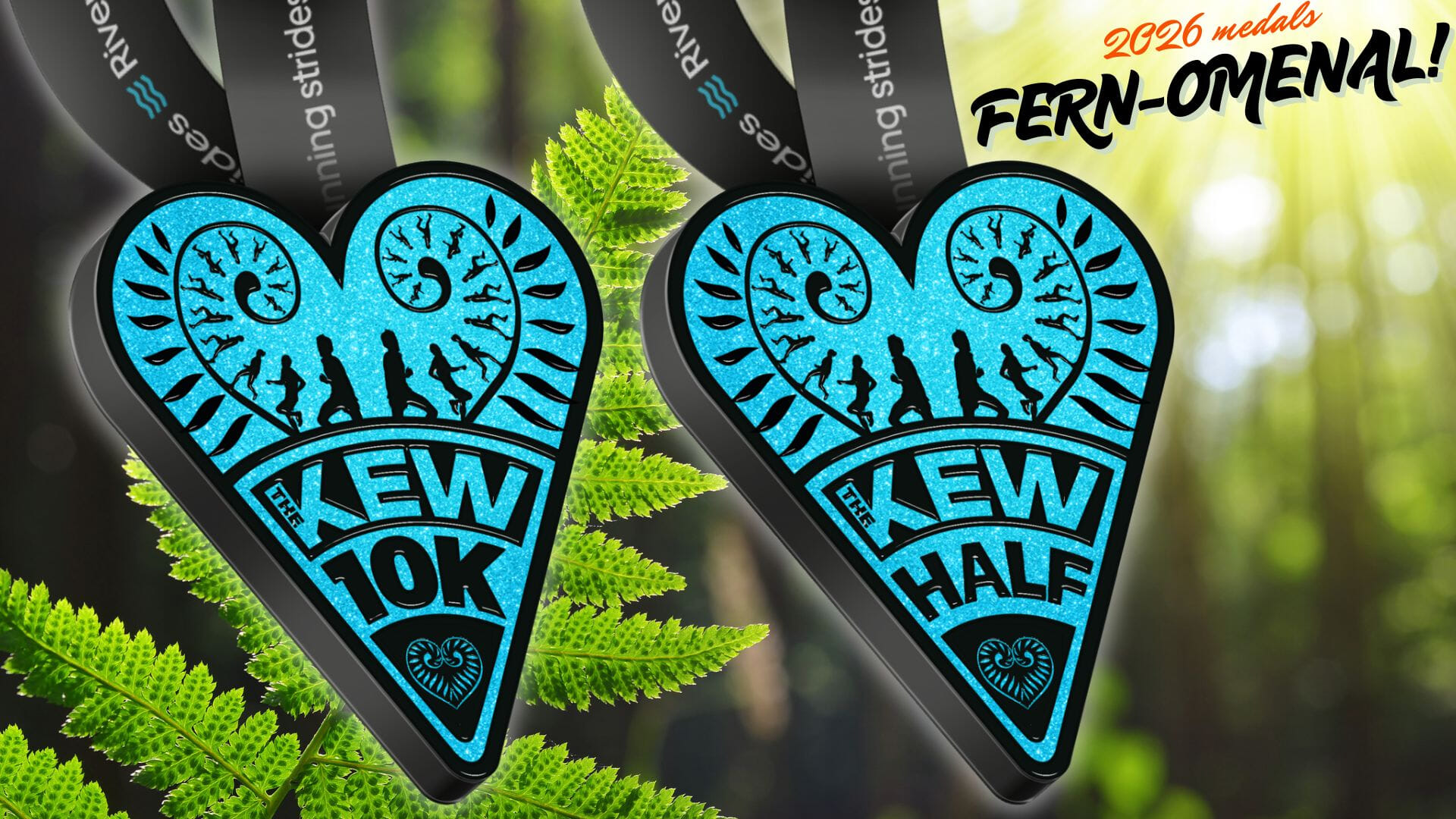 Kew The Run 2026 medals