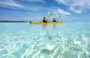 A once in a lifetime kayak adventure in the Bahamas where you'll discover secret beaches and enjoy sun-drenched days on the water on an incredible journey.