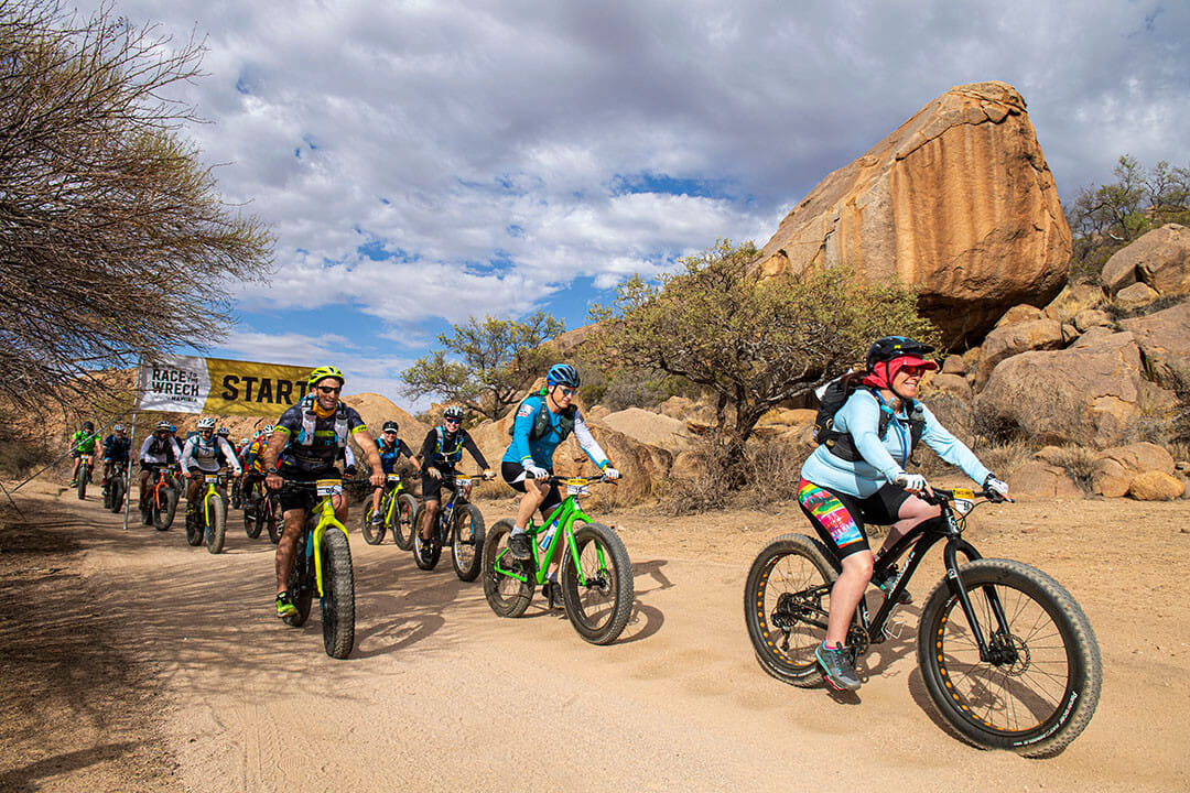 Desert fat biking