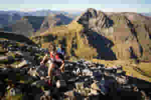 A tour-de-force experience of the peaceful Leanachan Forest following extremely runnable forestry tracks, paths and trails on a fantastic route with panoramic views of distant mountains.