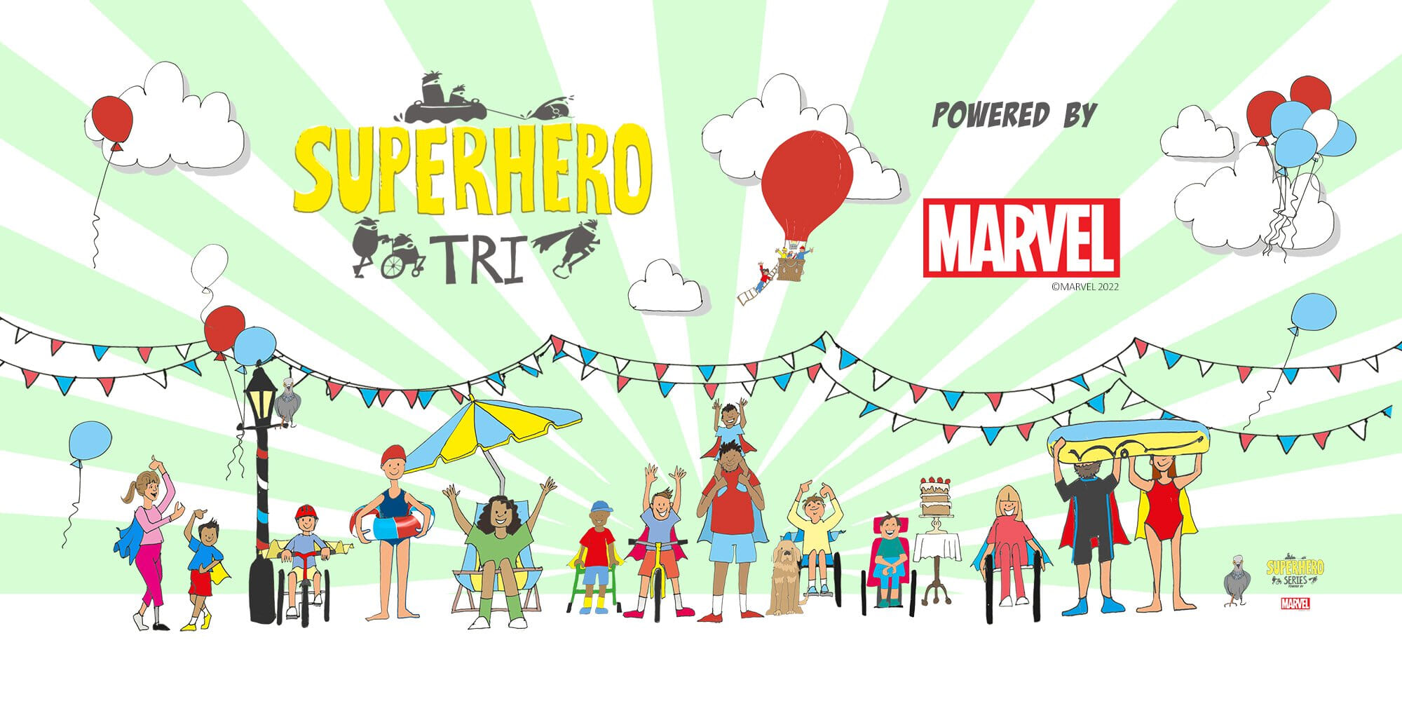 It’s big. It’s bold. It’s the UK’s one and only disability sports series for the Everyday Superhero! There are many super ways to take part in these super-fun and flexible tri challenges.