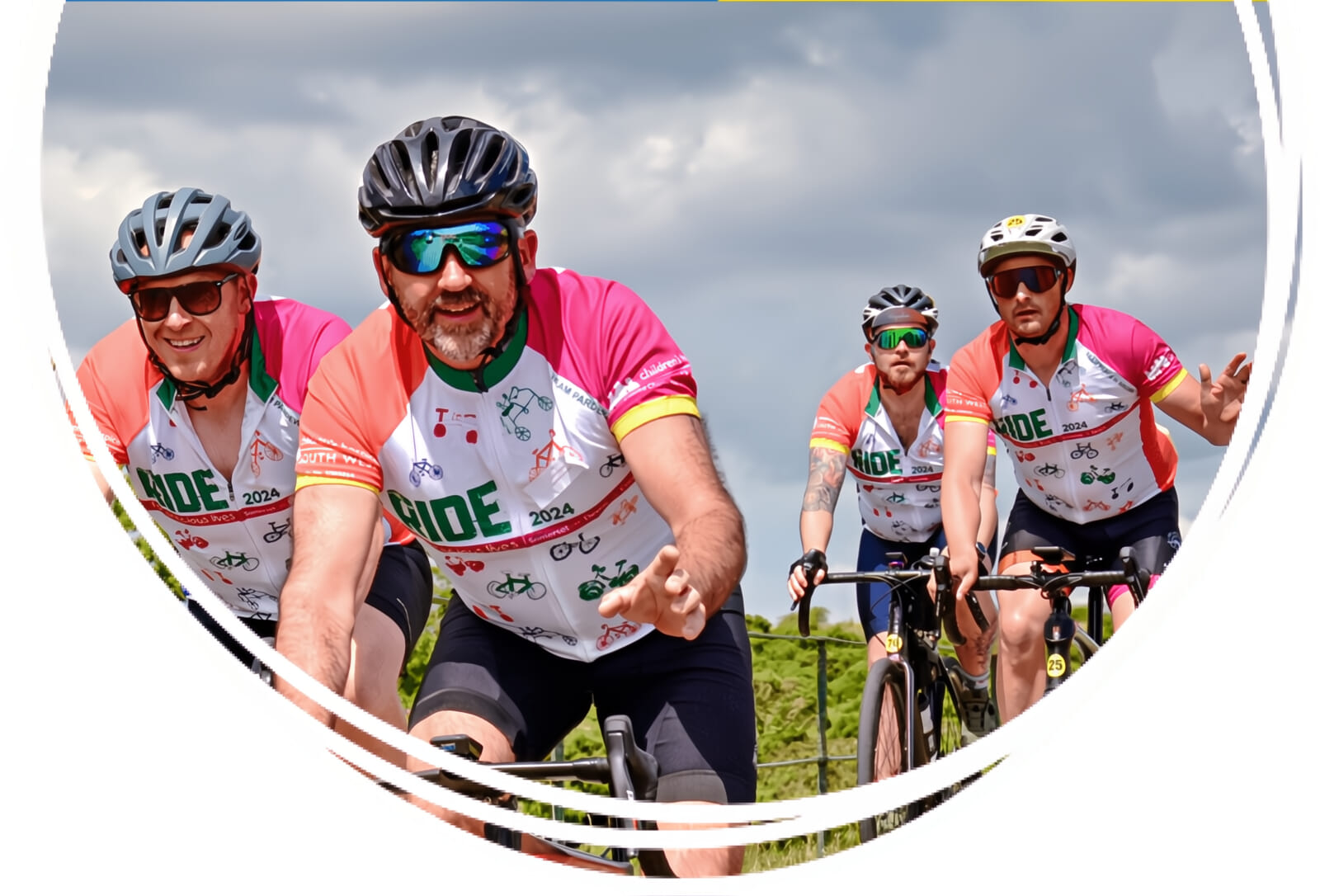 3 days, 3 counties, 3 hospices… 200 miles! Ride through breathtaking South West scenery, alongside hospice families and supporters, for children's precious lives.