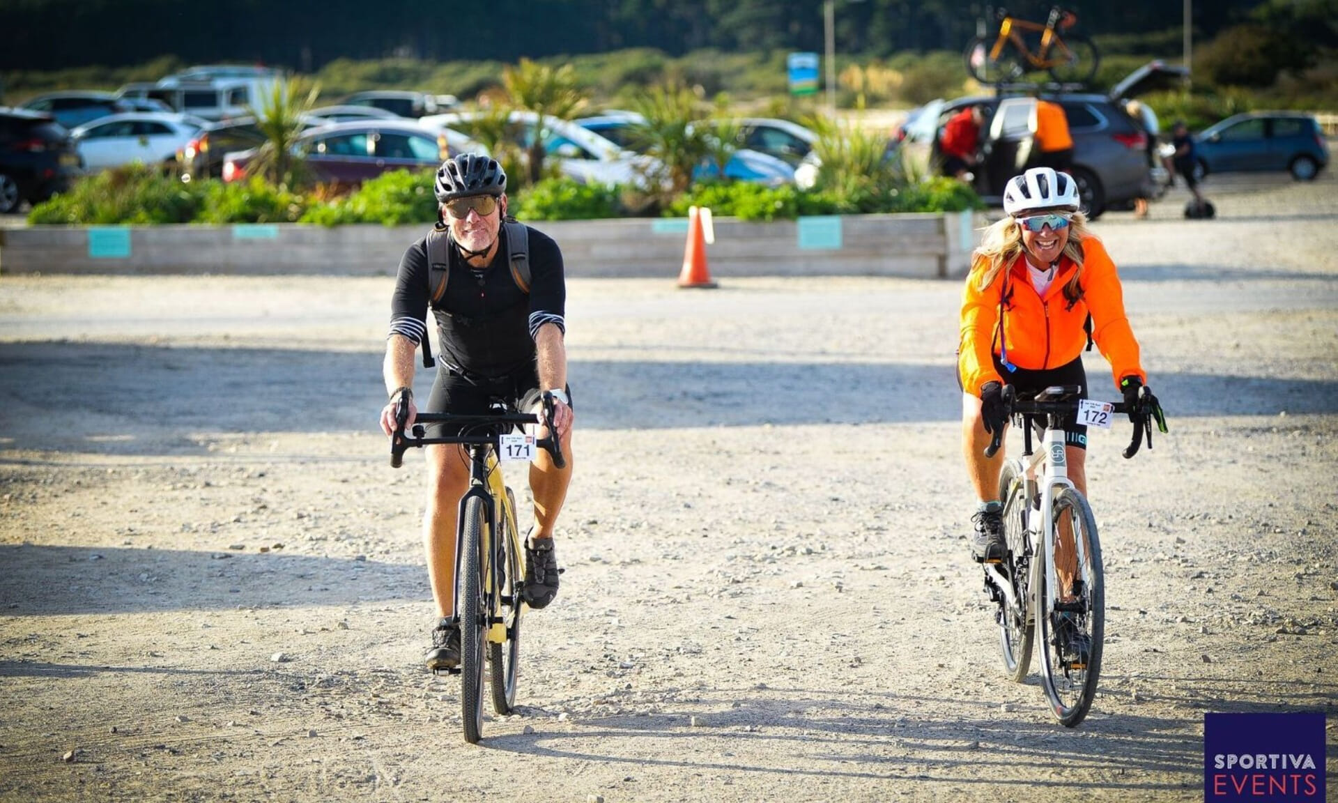 The Cornwall Grit longer route showcases the best bits of the West Kernow Way route devised by CyclingUK, and is the same day as the Lands End 100 for big event atmosphere!